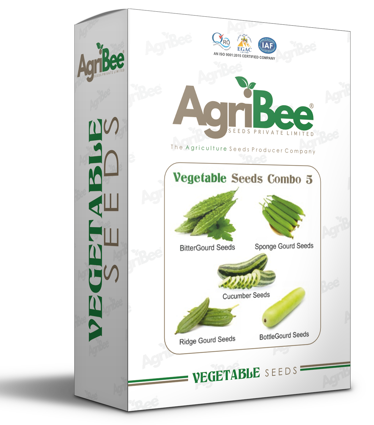 AgriBee F1 Kitchen Garden Vegetable Seeds Combo Pack – 5 Varieties