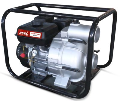 Balwaan Krishi WP-33T Trash Water Pump | 212cc 4-Stroke Petrol Engine | Self-Priming with Double Air Filtration | High Head Performance