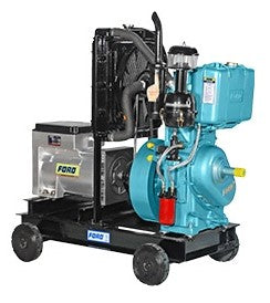 Radiator Generator Set Diesel Water Cool 10K.V.A. 415V