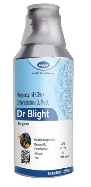 Katyayani Dr Blight - Metalaxyl-M 3.3% + Chlorothalonil 33.1% SC