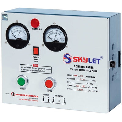 1.5 H.P. Single Phase Submersible Pump Control Panel (ELCW-ECO)