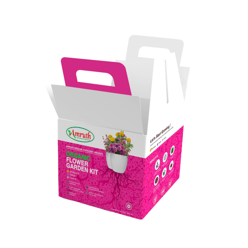 Amruth Organic Flower Garden Kit