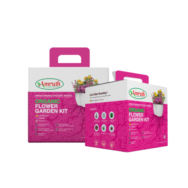Amruth Organic Flower Garden Kit