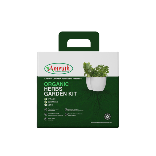 Amruth Organic Herbs Garden Kit