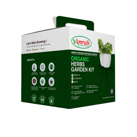 Amruth Organic Herbs Garden Kit