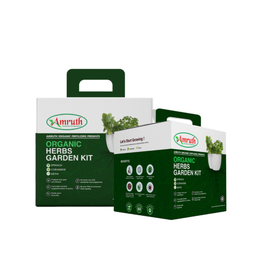 Amruth Organic Herbs Garden Kit