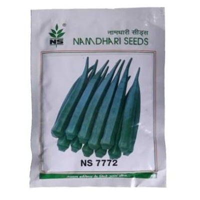 Okra / Lady Finger NS 7772 - 100 grams (Namdhari)