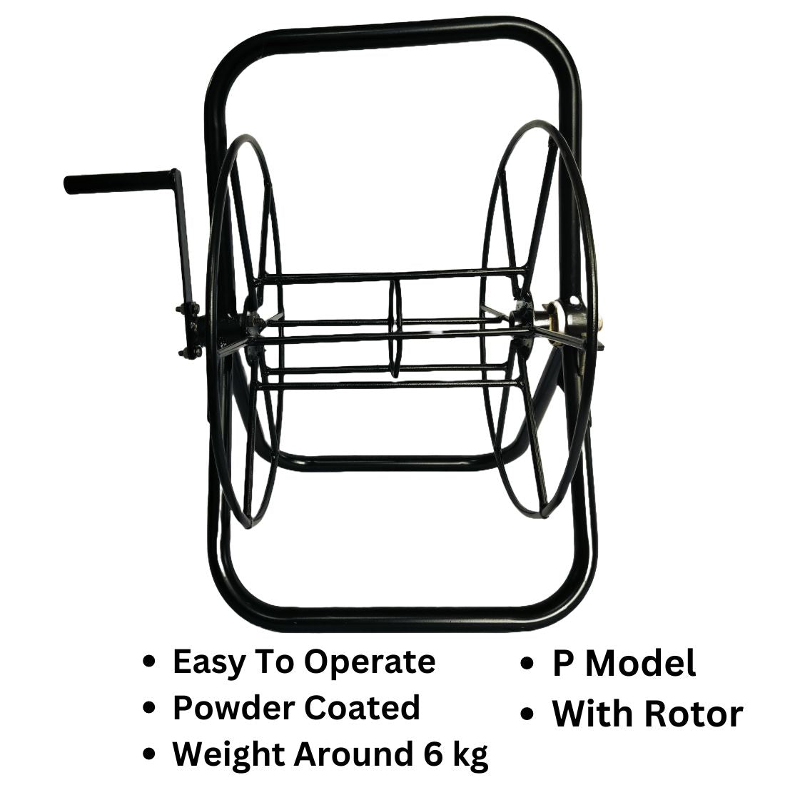 AgroStudio Hose Pipe Winder with Rotor (Without Hose Pipe) P Model